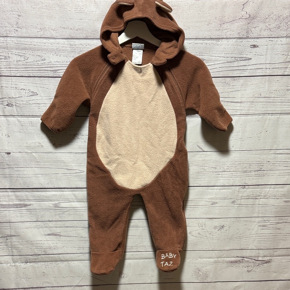 Looney Tunes fleece over all 12-18m